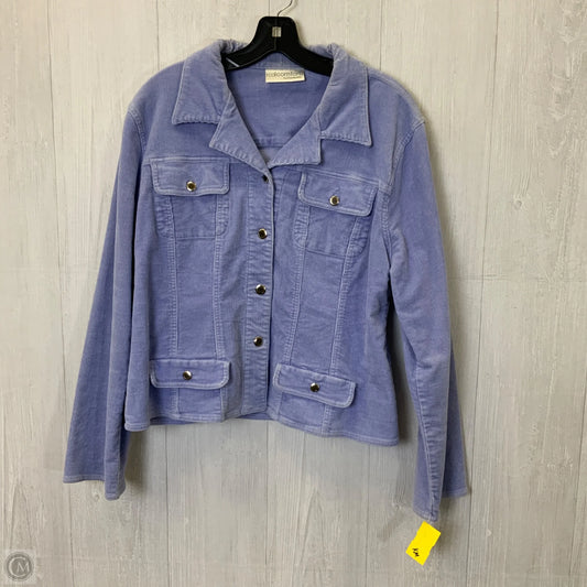 Jacket Other By Real Comfort In Purple, Size: Xl