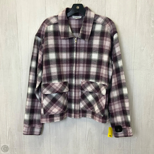 Jacket Other By Beachlunchlounge In Purple, Size: L