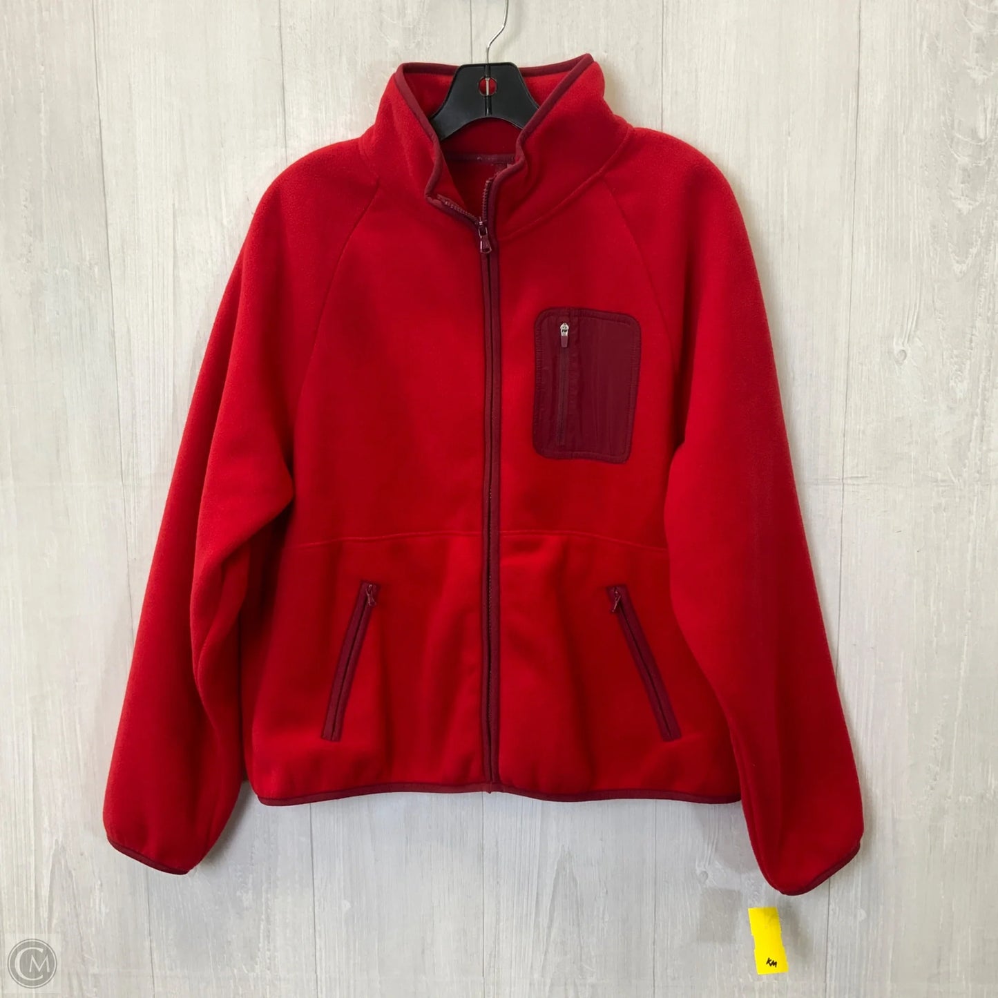 Jacket Fleece By Lou And Grey In Red, Size: L