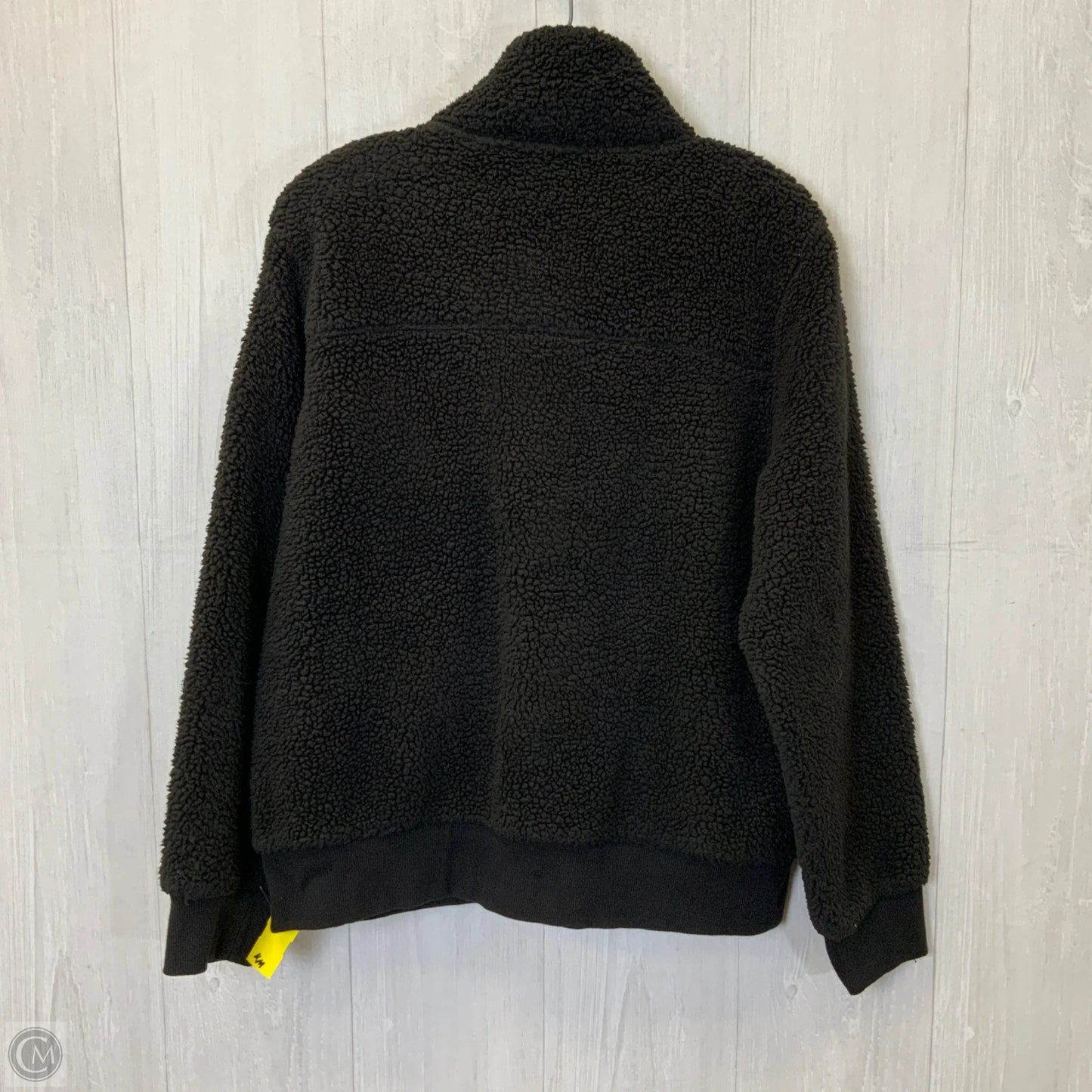 Jacket Fleece By Calvin Klein In Black, Size: L