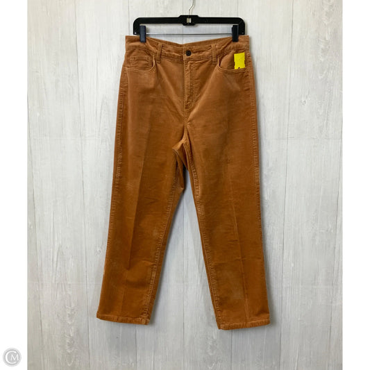 Pants Cropped By Loft In Brown, Size: 10