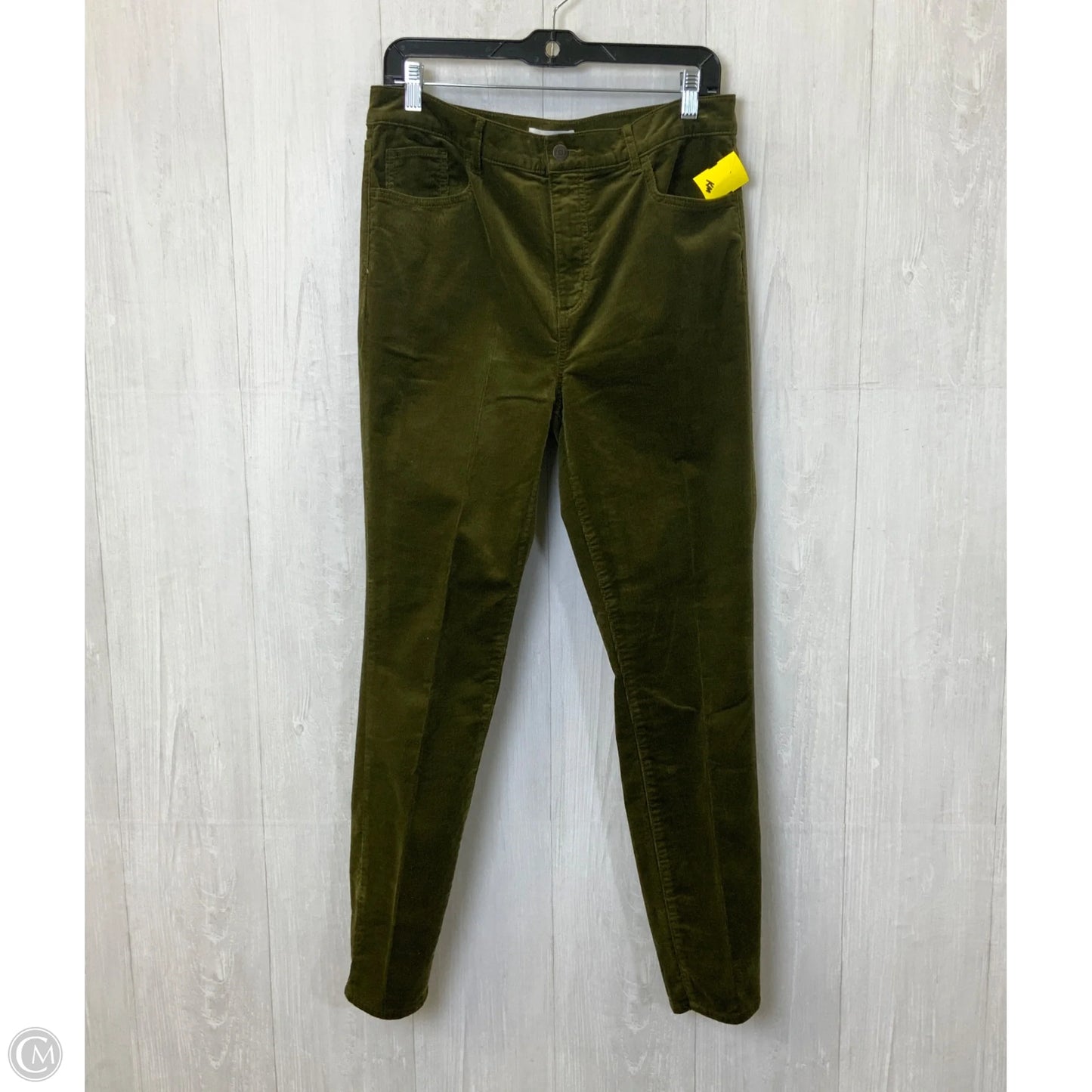 Pants Corduroy By Loft In Green, Size: 10