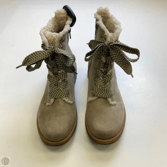 Boots Combat By Life Stride In Taupe, Size: 9