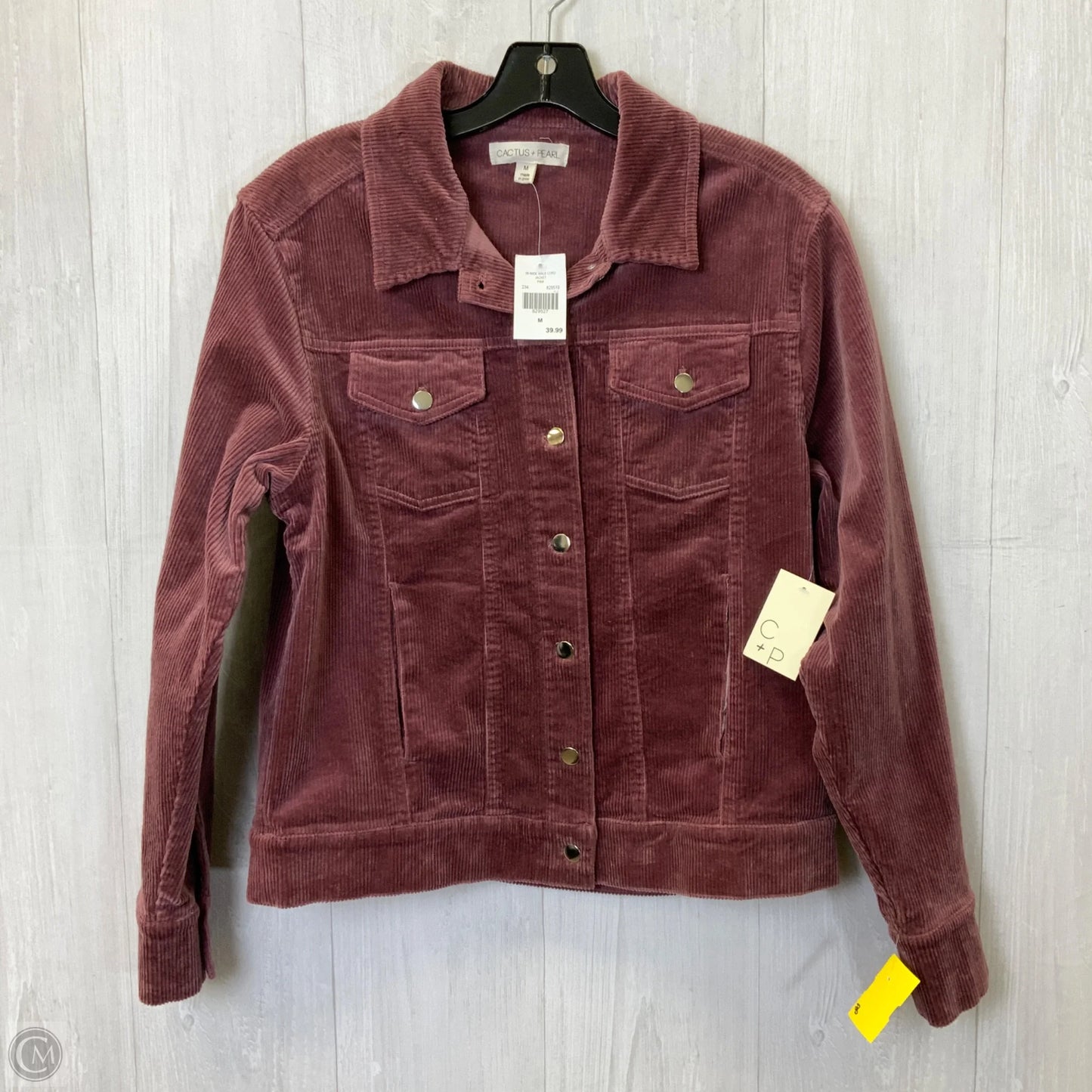 Jacket Other By Clothes Mentor In Mauve, Size: M