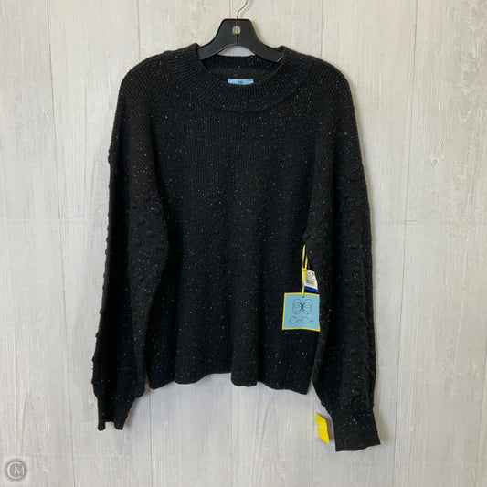 Sweater By Cece In Black, Size: Xl