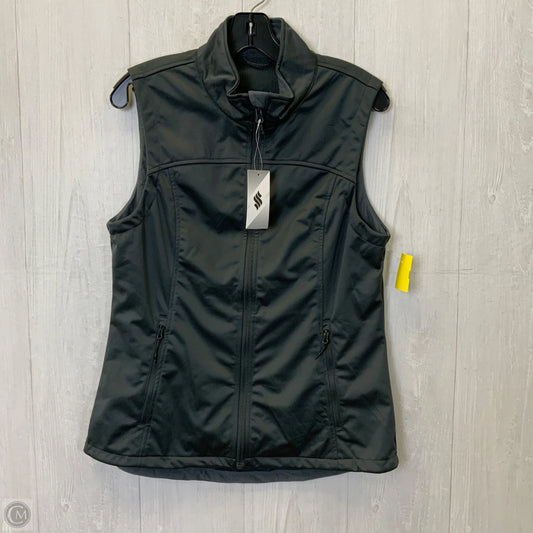 Vest Fleece By Clothes Mentor In Grey, Size: M