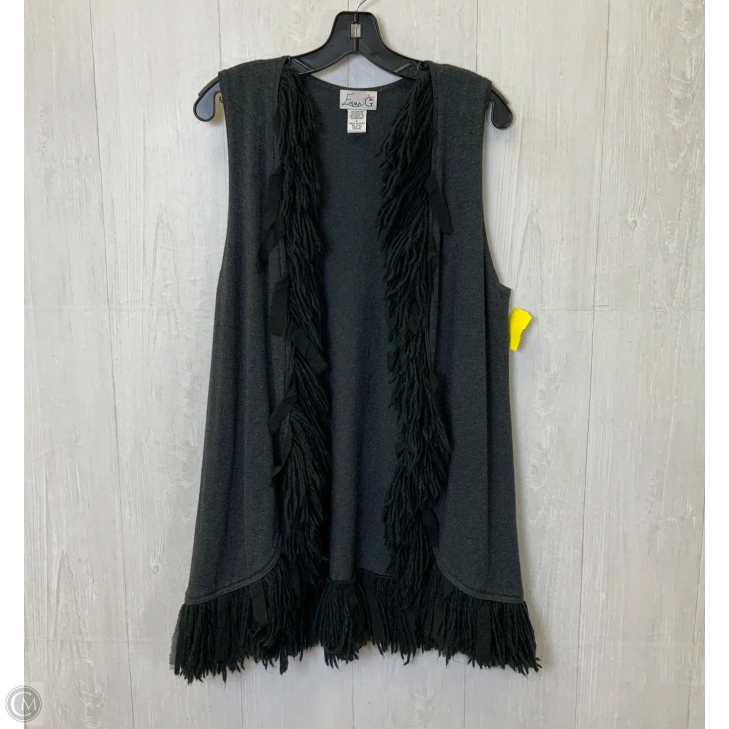 Vest Other By Clothes Mentor In Grey, Size: S