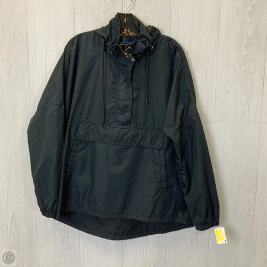 Jacket Windbreaker By Lauren James In Black, Size: L