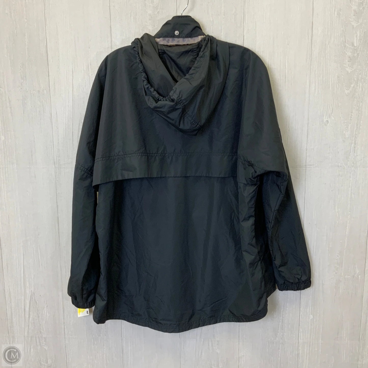 Jacket Windbreaker By Lauren James In Black, Size: L