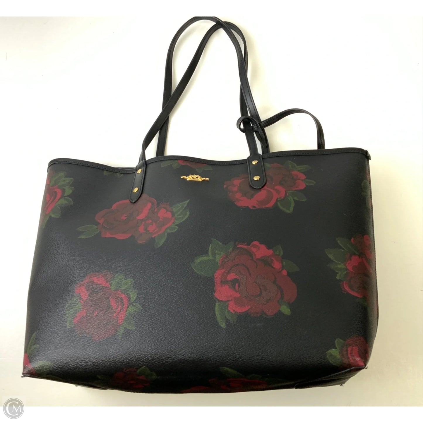 Tote Designer By Coach, Size: Large