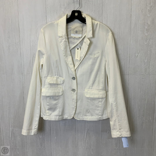 Blazer By Anthropologie In White, Size: L