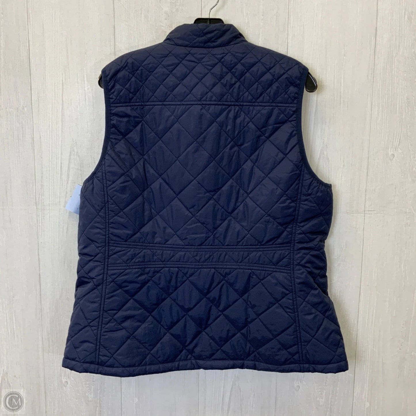 Vest Puffer & Quilted By Clothes Mentor In Navy, Size: Xl