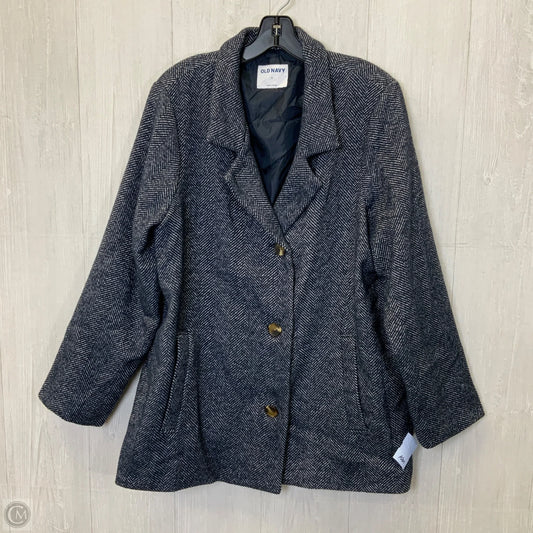 Coat Peacoat By Old Navy In Navy, Size: L