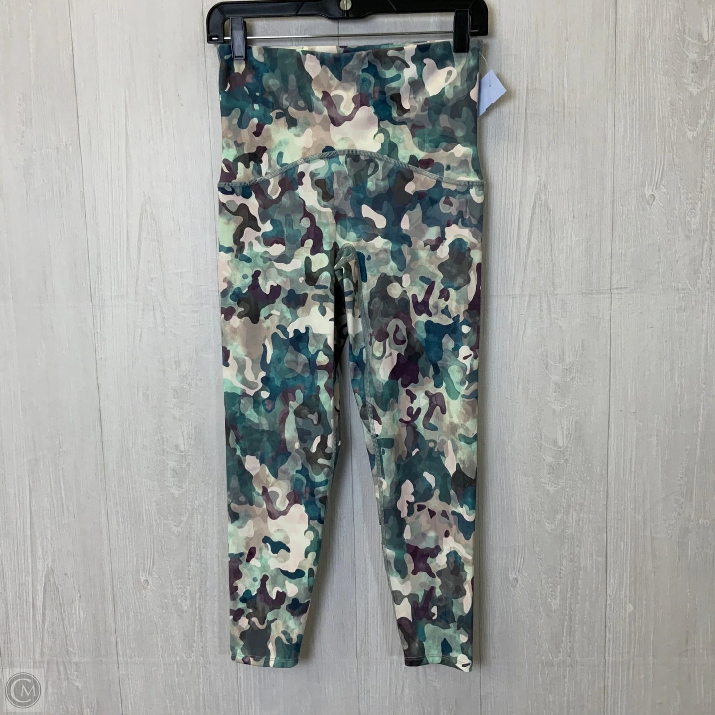 Athletic Leggings By Spanx In Teal, Size: M