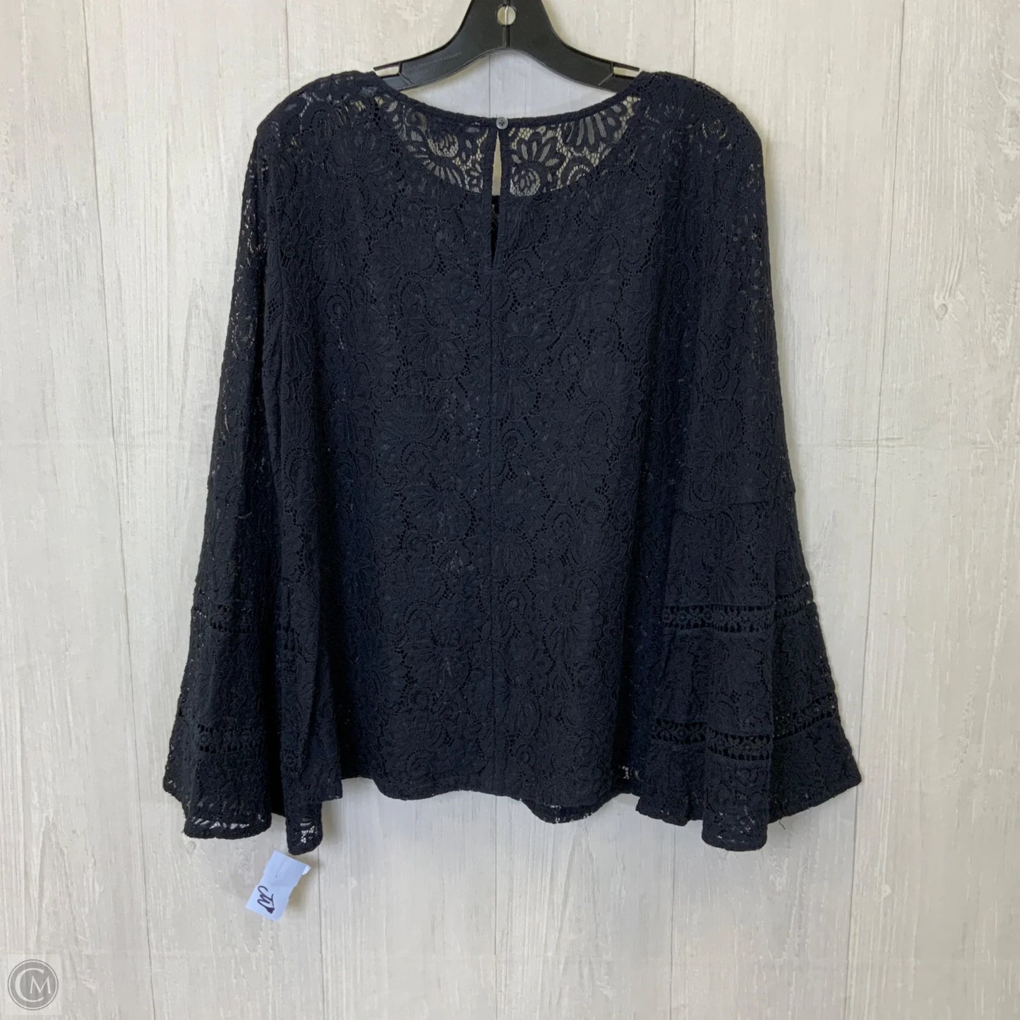 Top Long Sleeve By Loft In Navy, Size: L