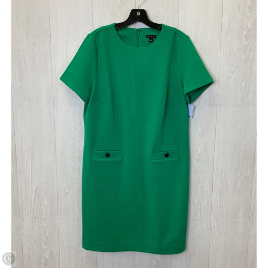 Dress Work By Ann Taylor In Green, Size: L