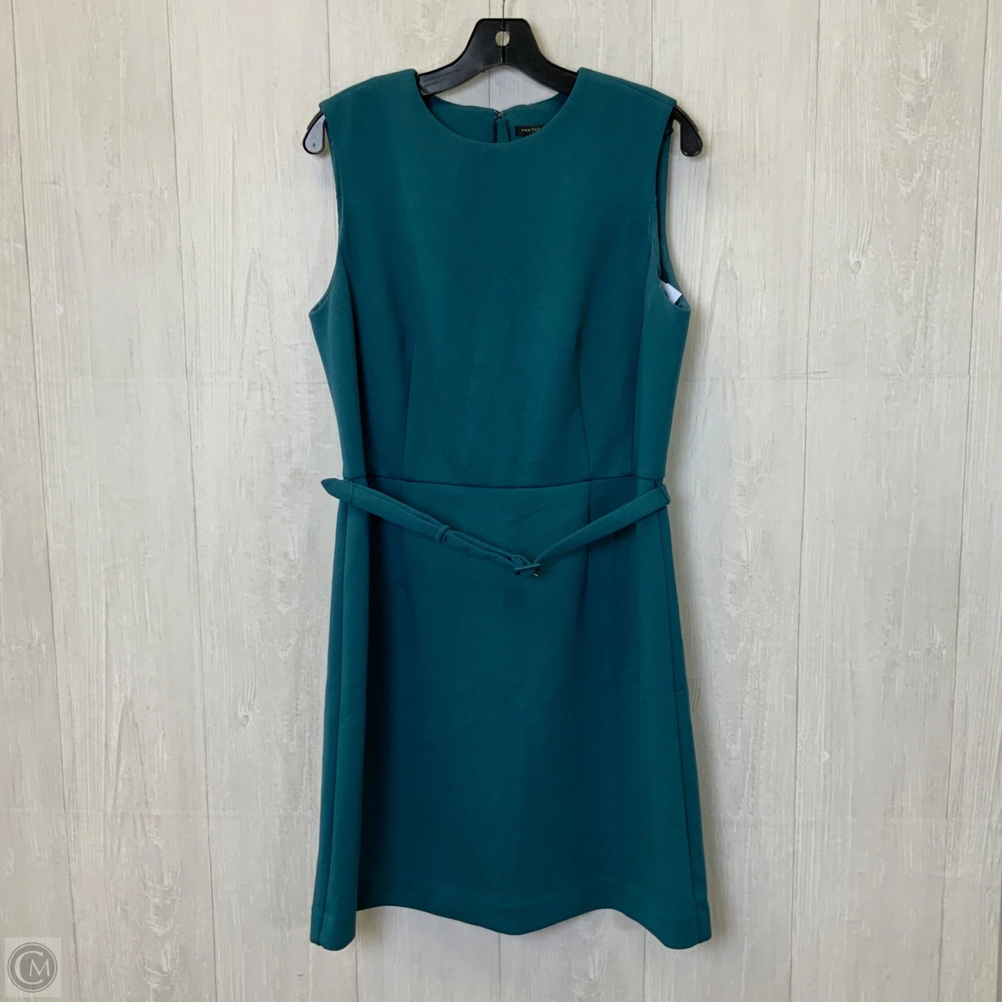 Dress Work By Ann Taylor In Teal, Size: L