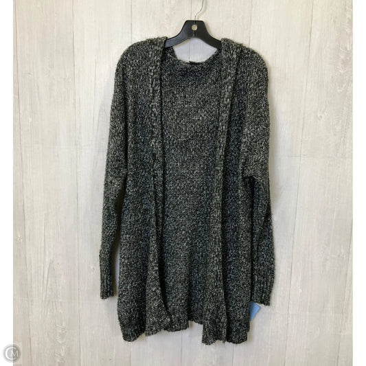Sweater Cardigan By Lane Bryant In Black & Grey, Size: 2x