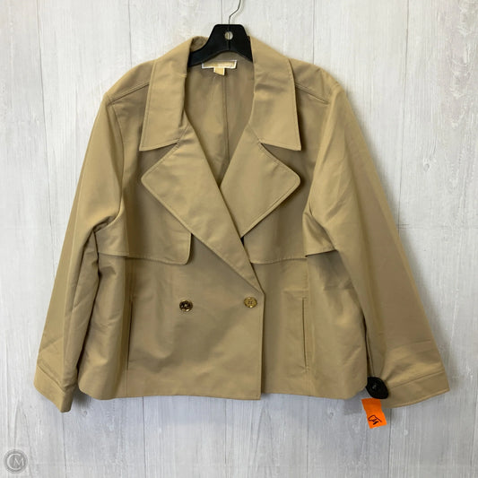 Jacket Utility By Michael By Michael Kors In Tan, Size: 2x
