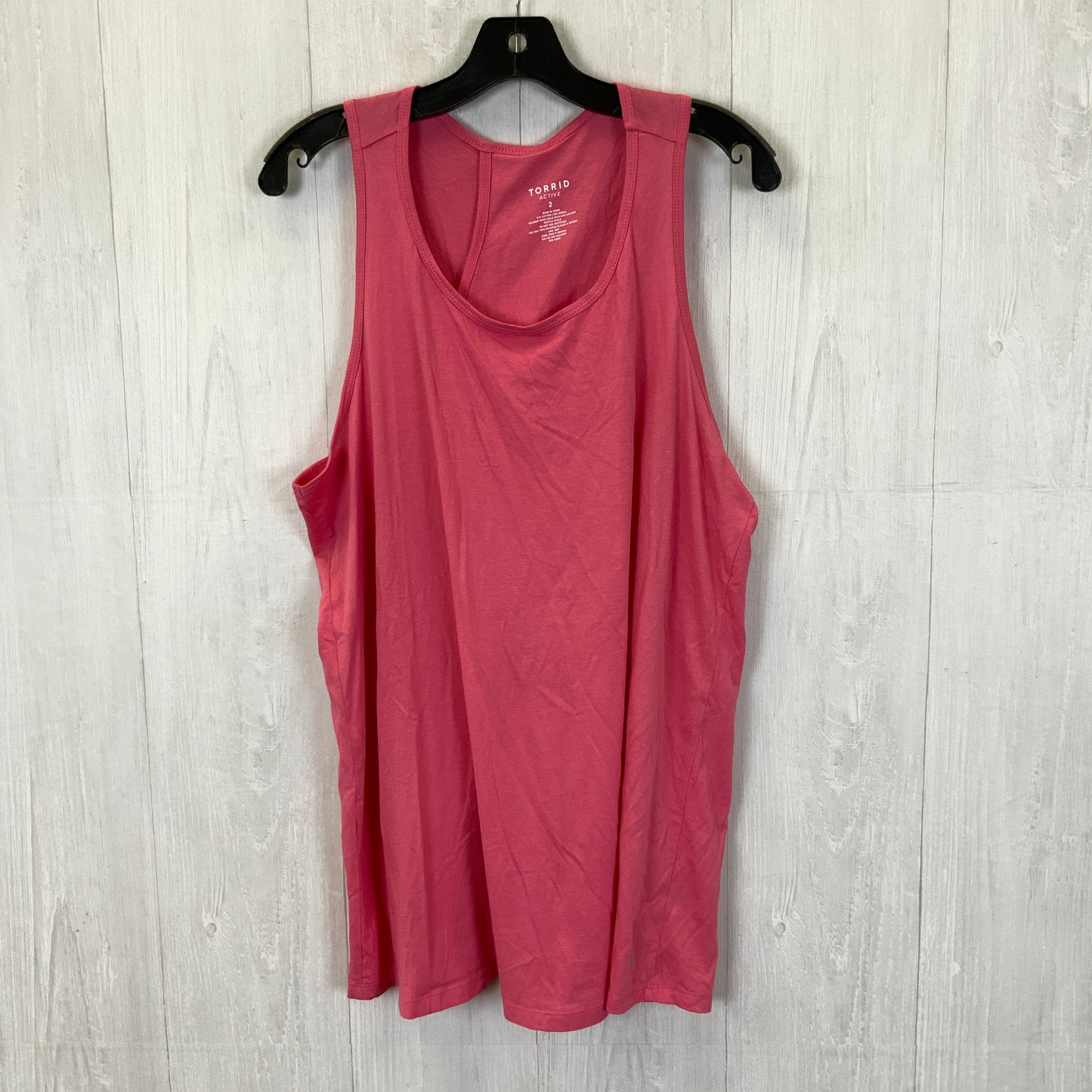 Pink Athletic Tank Top Torrid, Size 2x