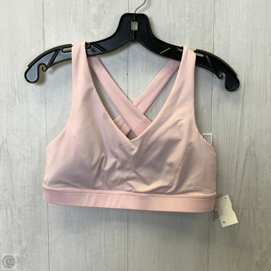 Athletic Bra By Lululemon In Pink, Size: M