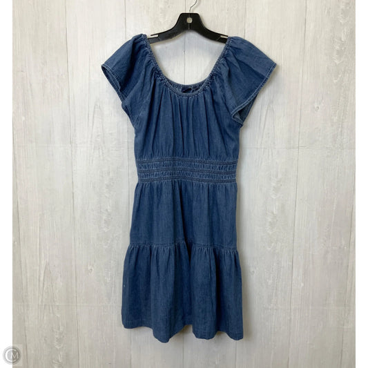 Dress Casual Short By Gap In Blue Denim, Size: S