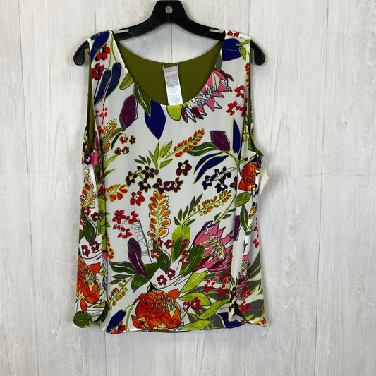 Blouse Sleeveless By Chicos  Size: 1x