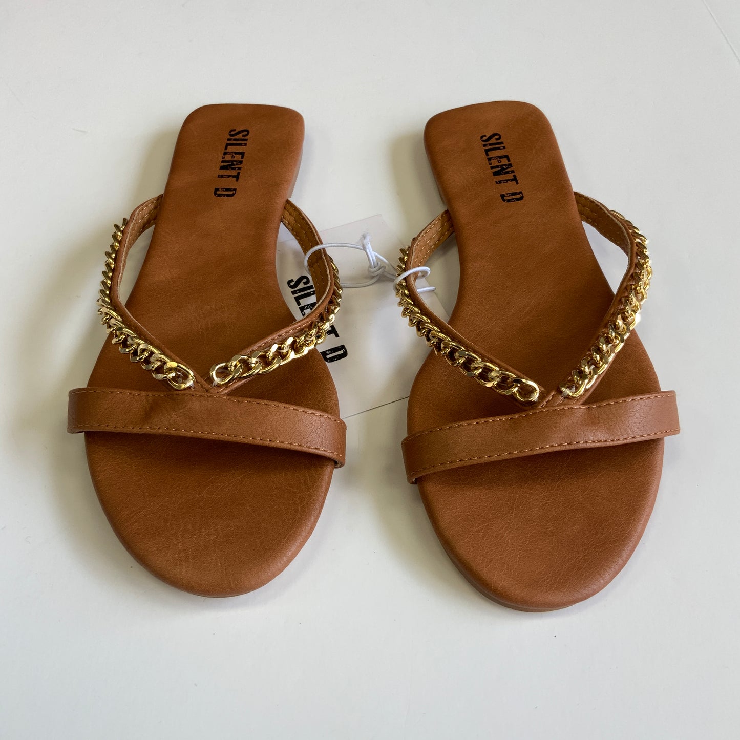 Tan Sandals Flats Clothes Mentor, Size 8.5