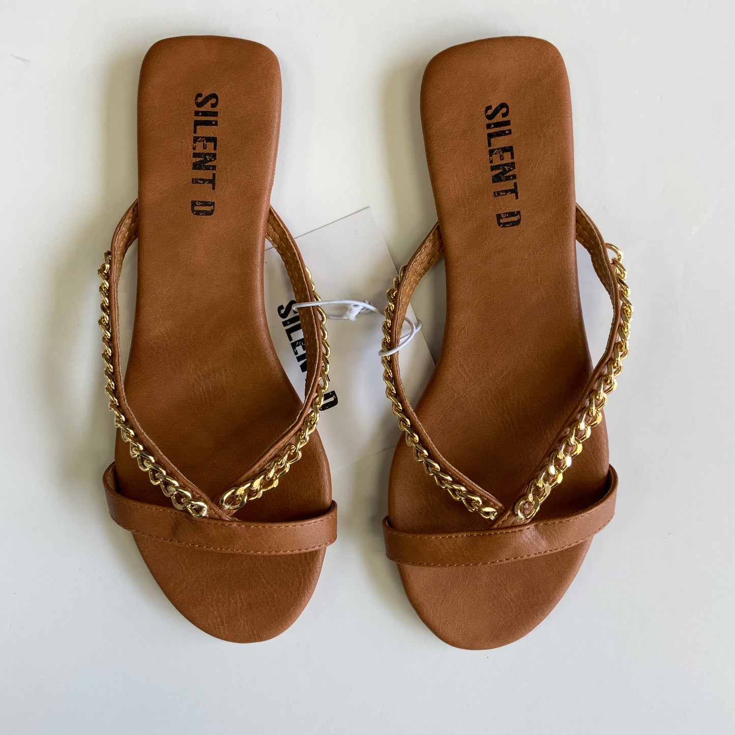 Tan Sandals Flats Clothes Mentor, Size 8.5