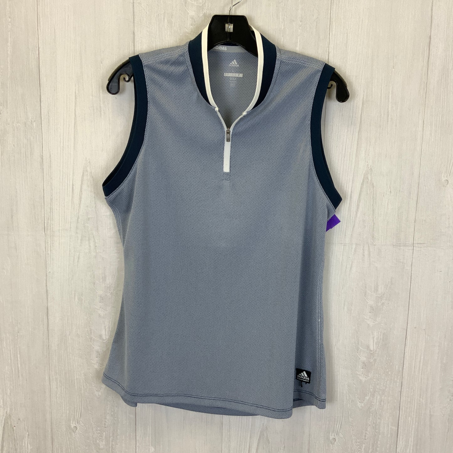 Blue Athletic Tank Top Adidas, Size L