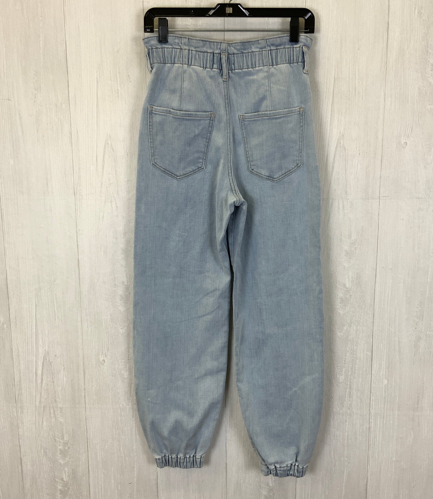 Jeans Straight By Express In Blue Denim, Size: 2