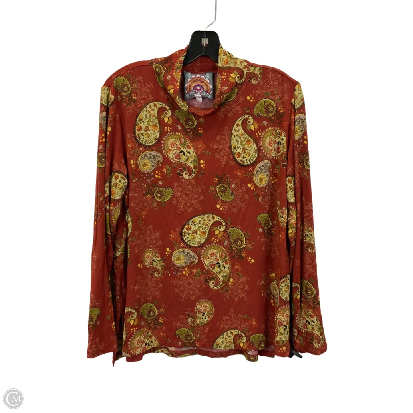 Top Long Sleeve By Johnny Was In Multi-colored, Size: Lp
