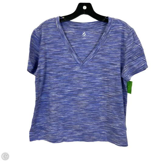 Top Short Sleeve By Lou And Grey In Blue, Size: M