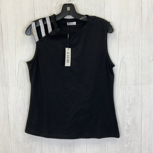 Black Top Sleeveless Clothes Mentor, Size L