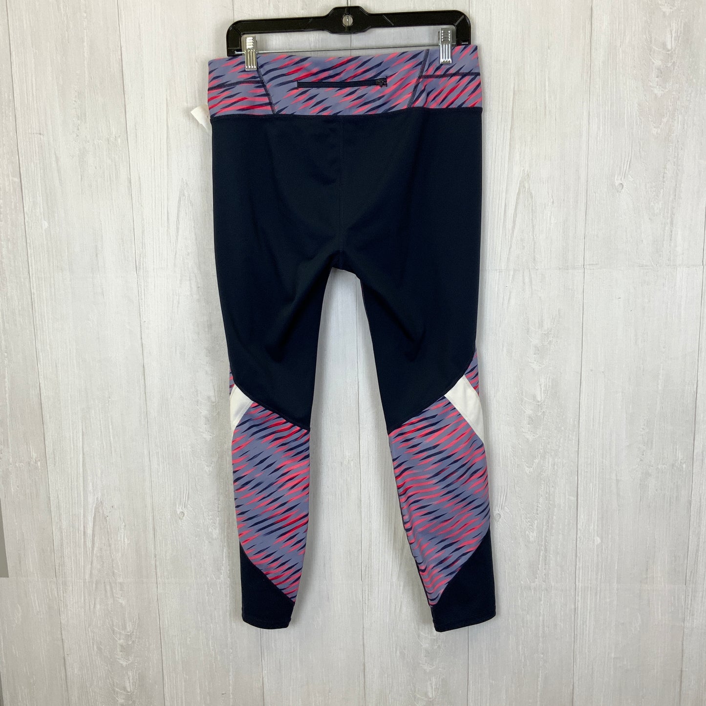 Athletic Leggings Capris By Athleta In Pink & Purple, Size: L