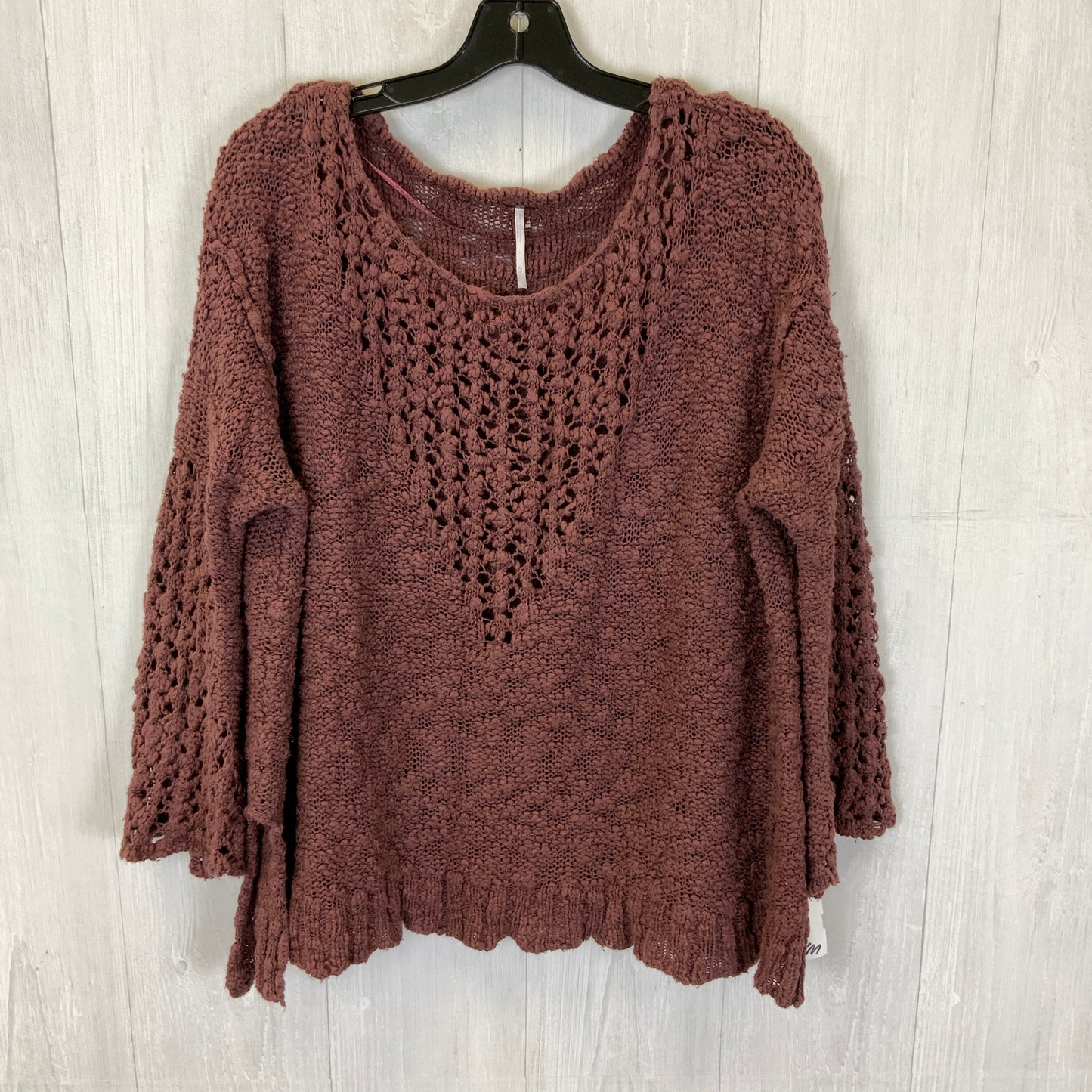 Sweater By Free People In Purple, Size: Xs