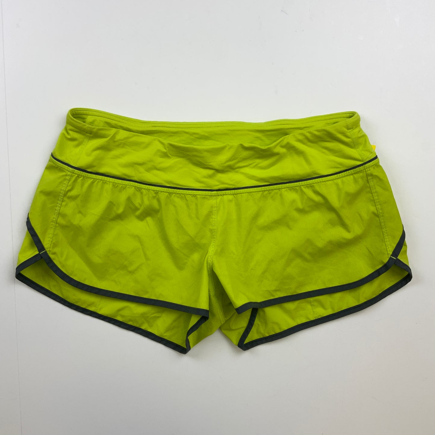 Athletic Shorts By Lululemon In Green, Size: 8