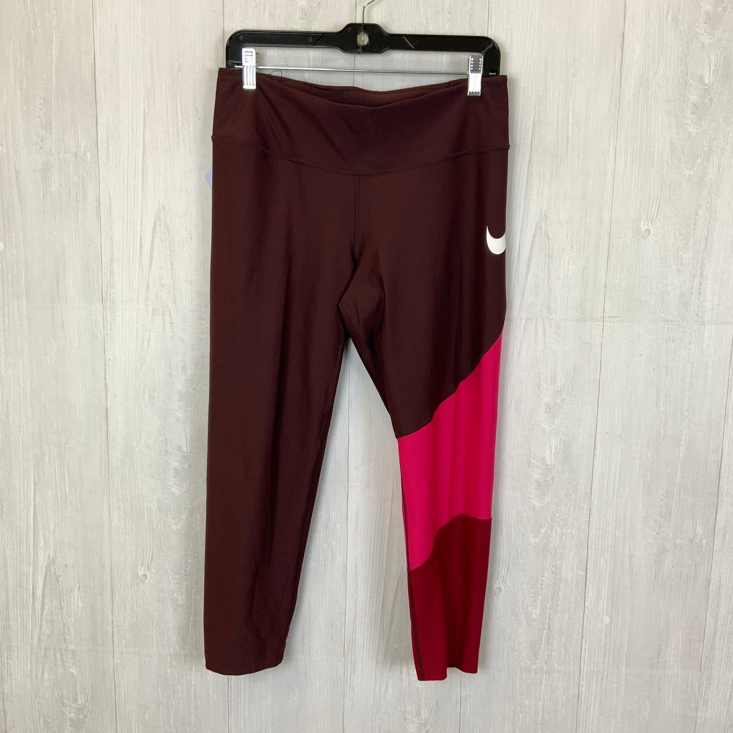 Athletic Capris By Nike Apparel In Red, Size: L