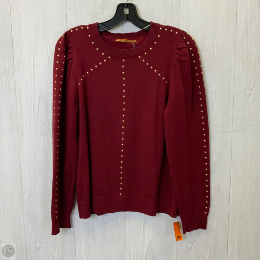 Sweater By Belldini In Red, Size: M
