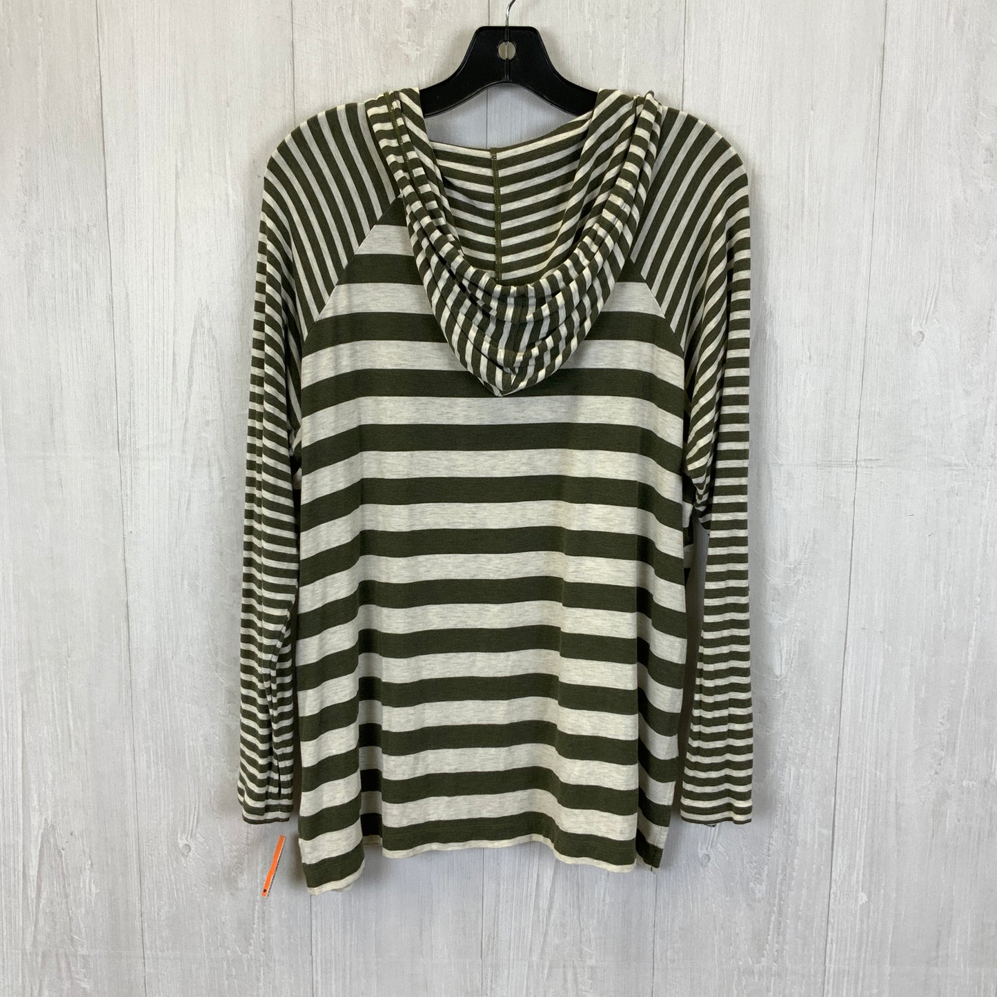 Top Long Sleeve By Cabi In Striped Pattern, Size: S