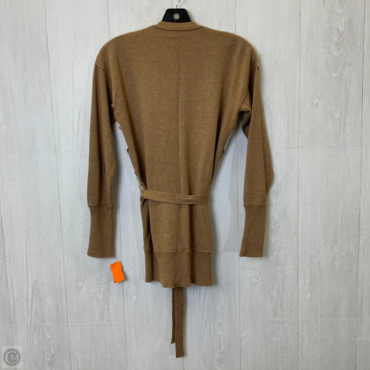 Sweater Cardigan By Loft In Brown, Size: S