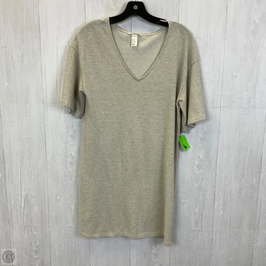 Dress Casual Short By H&m In Cream, Size: Xs