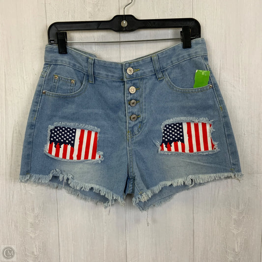 Shorts By Clothes Mentor In Blue Denim, Size: M