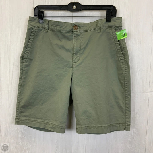 Shorts By Gap In Green Denim, Size: 10