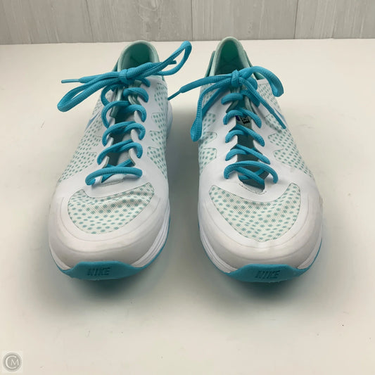 Shoes Athletic By Nike In Blue & White, Size: 9.5