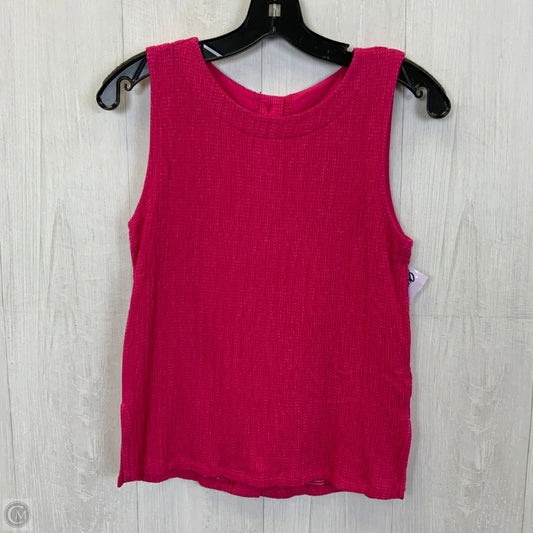 Top Sleeveless By Anthropologie In Pink, Size: Xs