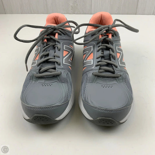 Shoes Athletic By New Balance In Grey & Pink, Size: 8.5