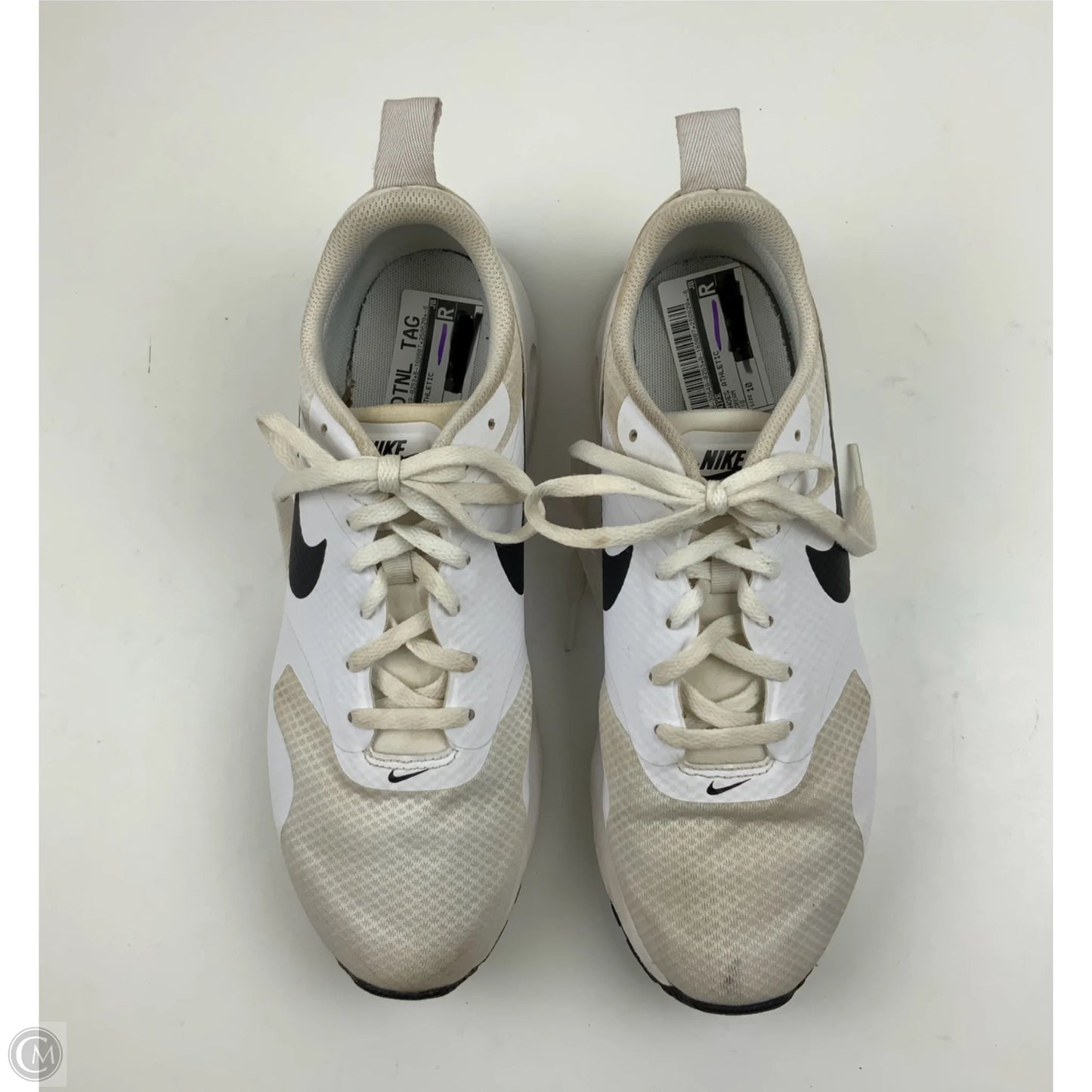 Shoes Athletic By Nike In Cream, Size: 10