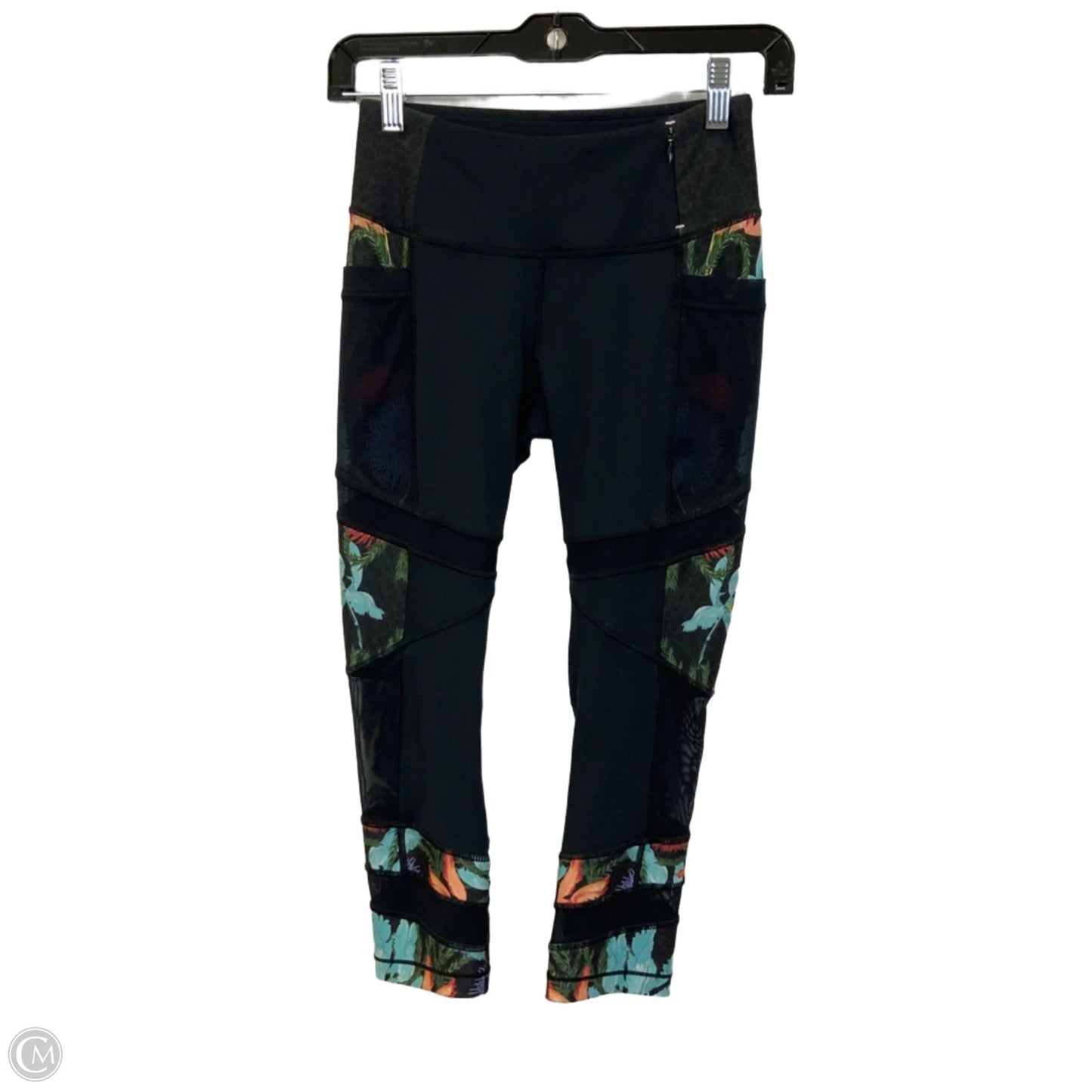 Athletic Leggings Capris By Calia In Black, Size: Xs