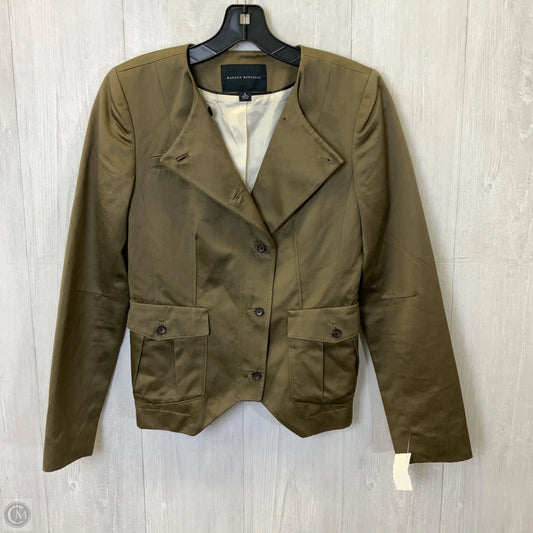 Blazer By Banana Republic In Green, Size: S